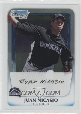 2011 Bowman - Chrome Prospects #BCP46 - Juan Nicasio