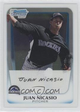 2011 Bowman - Chrome Prospects #BCP46 - Juan Nicasio