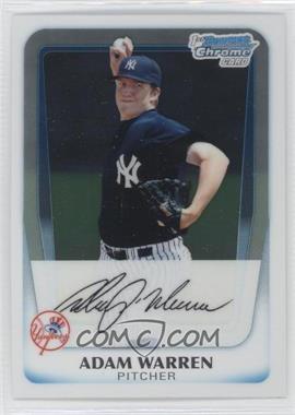 2011 Bowman - Chrome Prospects #BCP48 - Adam Warren