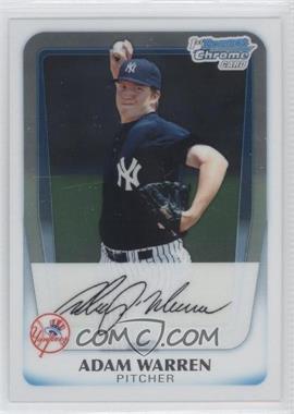 2011 Bowman - Chrome Prospects #BCP48 - Adam Warren