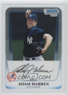 2011 Bowman - Chrome Prospects #BCP48 - Adam Warren