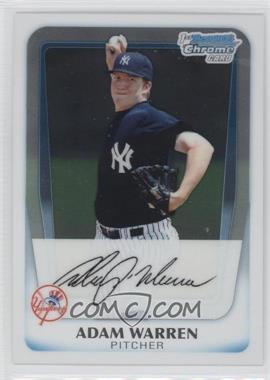 2011 Bowman - Chrome Prospects #BCP48 - Adam Warren