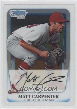 2011 Bowman - Chrome Prospects #BCP66 - Matt Carpenter