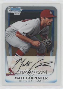 2011 Bowman - Chrome Prospects #BCP66 - Matt Carpenter