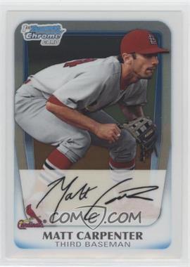 2011 Bowman - Chrome Prospects #BCP66 - Matt Carpenter