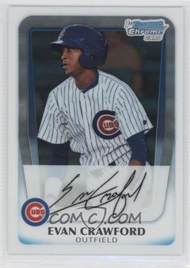 2011 Bowman - Chrome Prospects #BCP71 - Evan Crawford