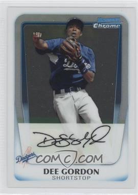 2011 Bowman - Chrome Prospects #BCP80 - Dee Gordon