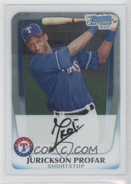 2011 Bowman - Chrome Prospects #BCP82 - Jurickson Profar