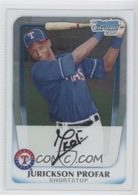 2011 Bowman - Chrome Prospects #BCP82 - Jurickson Profar