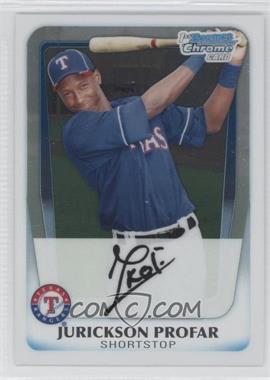 2011 Bowman - Chrome Prospects #BCP82 - Jurickson Profar