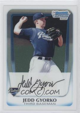 2011 Bowman - Chrome Prospects #BCP83 - Jedd Gyorko