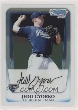 2011 Bowman - Chrome Prospects #BCP83 - Jedd Gyorko