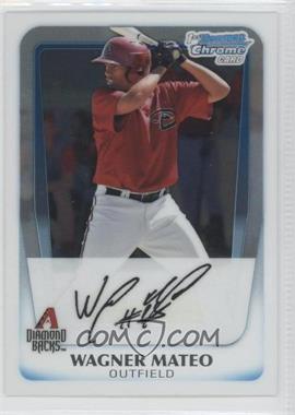 2011 Bowman - Chrome Prospects #BCP88 - Wagner Mateo