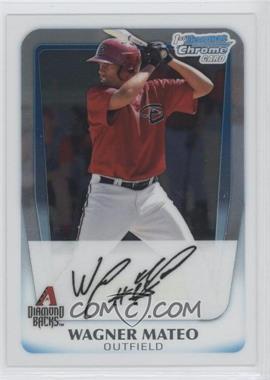 2011 Bowman - Chrome Prospects #BCP88 - Wagner Mateo