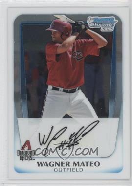 2011 Bowman - Chrome Prospects #BCP88 - Wagner Mateo