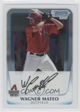 2011 Bowman - Chrome Prospects #BCP88 - Wagner Mateo