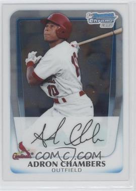 2011 Bowman - Chrome Prospects #BCP90 - Adron Chambers