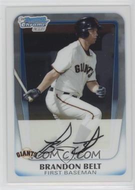 2011 Bowman - Chrome Prospects #BCP93 - Brandon Belt