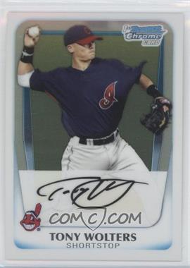 2011 Bowman - Chrome Prospects #BCP98 - Tony Wolters