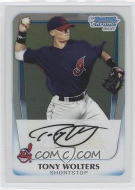 2011 Bowman - Chrome Prospects #BCP98 - Tony Wolters