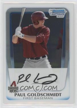 2011 Bowman - Chrome Prospects #BCP99 - Paul Goldschmidt