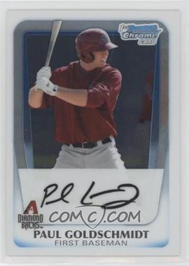 2011 Bowman - Chrome Prospects #BCP99 - Paul Goldschmidt