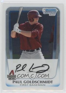 2011 Bowman - Chrome Prospects #BCP99 - Paul Goldschmidt