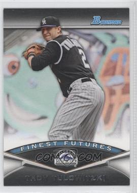 2011 Bowman - Finest Futures #FF11 - Troy Tulowitzki