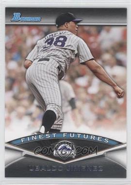 2011 Bowman - Finest Futures #FF14 - Ubaldo Jimenez