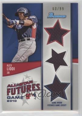 2011 Bowman - Future's Game Triple Relics #FGTR-AL - Alex Liddi /99