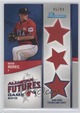 2011 Bowman - Future's Game Triple Relics #FGTR-BM - Bryan Morris /99