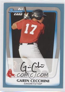 2011 Bowman - Prospects - Blue #BP107 - Garin Cecchini /500