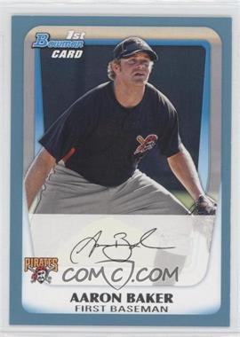 2011 Bowman - Prospects - Blue #BP39 - Aaron Baker /500