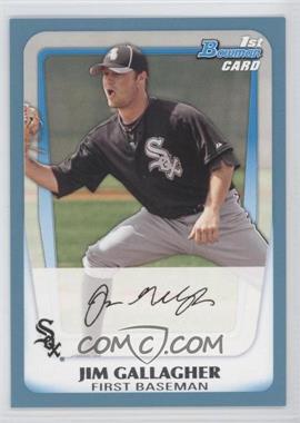 2011 Bowman - Prospects - Blue #BP74 - Jim Gallagher /500