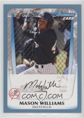 2011 Bowman - Prospects - Blue #BP85 - Mason Williams /500