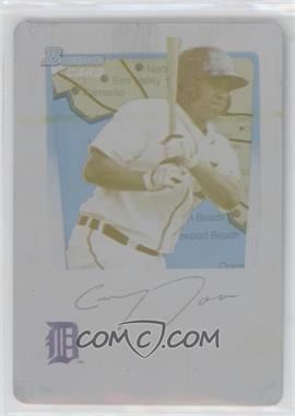2011 Bowman - Prospects - International Printing Plate Yellow #BP43 - Corey Jones /1