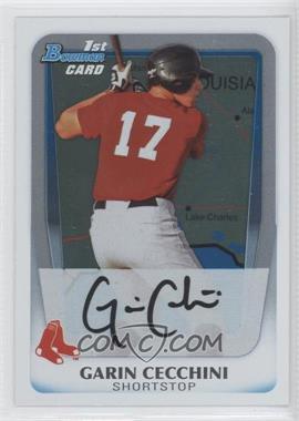 2011 Bowman - Prospects - International #BP107 - Garin Cecchini