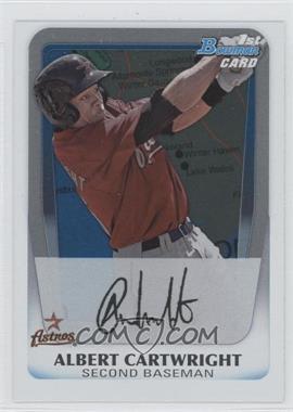 2011 Bowman - Prospects - International #BP32 - Albert Cartwright