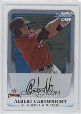 2011 Bowman - Prospects - International #BP32 - Albert Cartwright