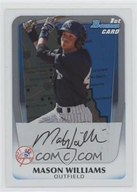 2011 Bowman - Prospects - International #BP85 - Mason Williams