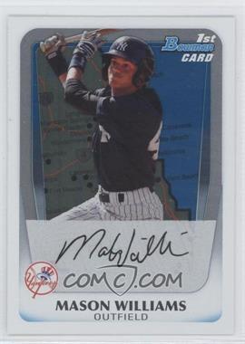 2011 Bowman - Prospects - International #BP85 - Mason Williams