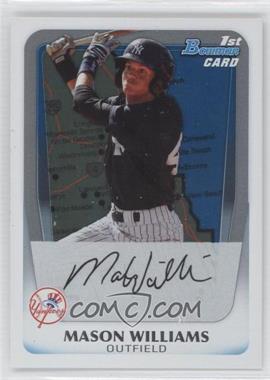 2011 Bowman - Prospects - International #BP85 - Mason Williams