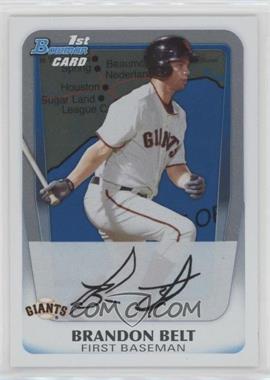 2011 Bowman - Prospects - International #BP93 - Brandon Belt