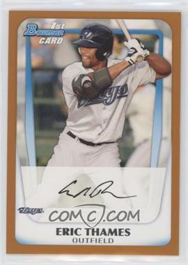 2011 Bowman - Prospects - Orange #BP102 - Eric Thames /250