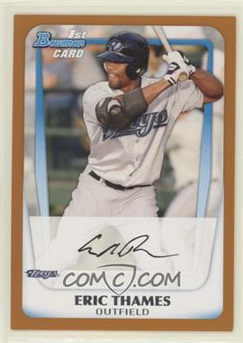 2011 Bowman - Prospects - Orange #BP102 - Eric Thames /250