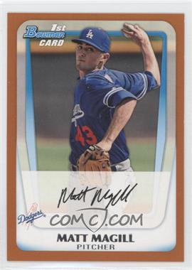 2011 Bowman - Prospects - Orange #BP61 - Matt Magill /250