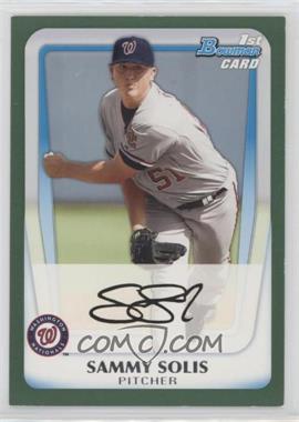 2011 Bowman - Prospects - Retail Green #BP106 - Sammy Solis /450