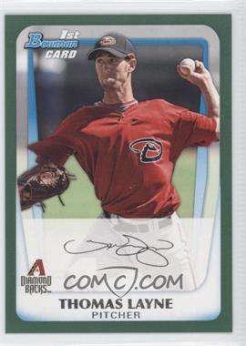 2011 Bowman - Prospects - Retail Green #BP19 - Thomas Layne /450