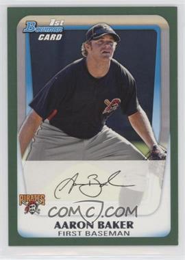 2011 Bowman - Prospects - Retail Green #BP39 - Aaron Baker /450