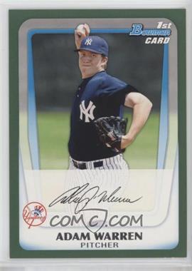 2011 Bowman - Prospects - Retail Green #BP48 - Adam Warren /450